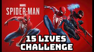 Insomniac Spider-Man 15 Lives Challenge...is this possible?