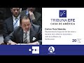 Tribuna EFE - Casa de América con Carlos Ruiz Massieu