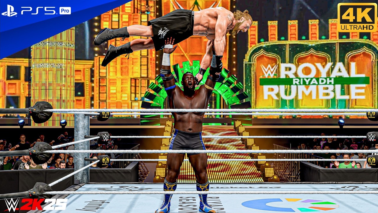 WWE 2K25 - 30-Man Royal Rumble Match 2026 | PS5™ Pro [4K60]