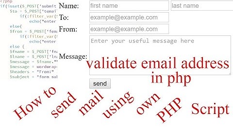 How to Send an Email using PHP? [With Source Code]