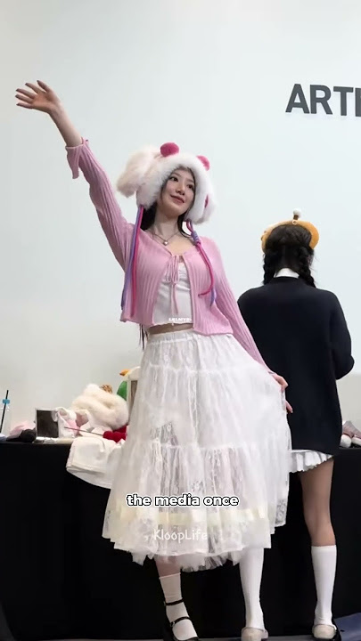 Shuhua’s skin brighter than her own dress?!  #kpop #shorts #shuhua