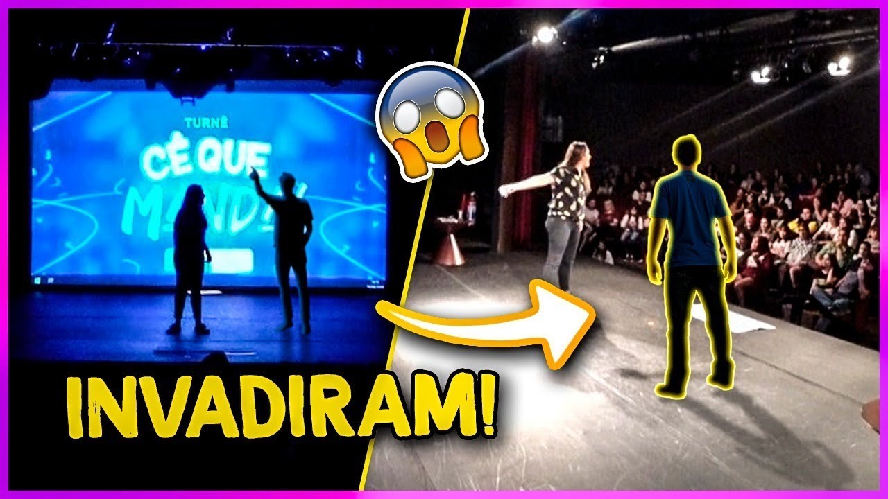 INVADIRAM O PALCO DO SHOW DA BIBI!