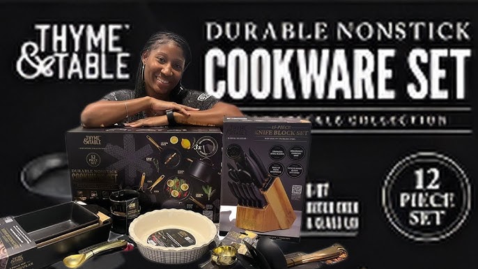 UNBOX WITH ME!! THYME & TABLE 32 PIECE COOKWARE!! #unboxing #cookware  #walmart 