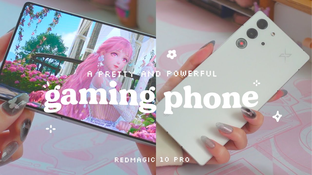 🦢 an aesthetic, pretty + powerful gaming phone | feat. REDMAGIC 10 Pro, genshin, infinity nikki ✩