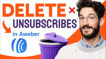 How to DELETE UNSUBSCRIBES in AWeber (Step by Step) 2025