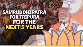 The last decade of development in Tripura is just a 'Trailer': PM Modi