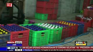 BPOM dan Polisi Gerebek Gudang Pembuatan Jamu Ilegal di Sidoarjo