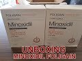 Unboxing Minoxidil Foligain (kit para 6 meses) - Importado da Biovea