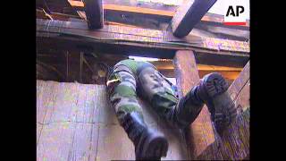 Bosnia Sarajevo Presidential Palace Missile Attack