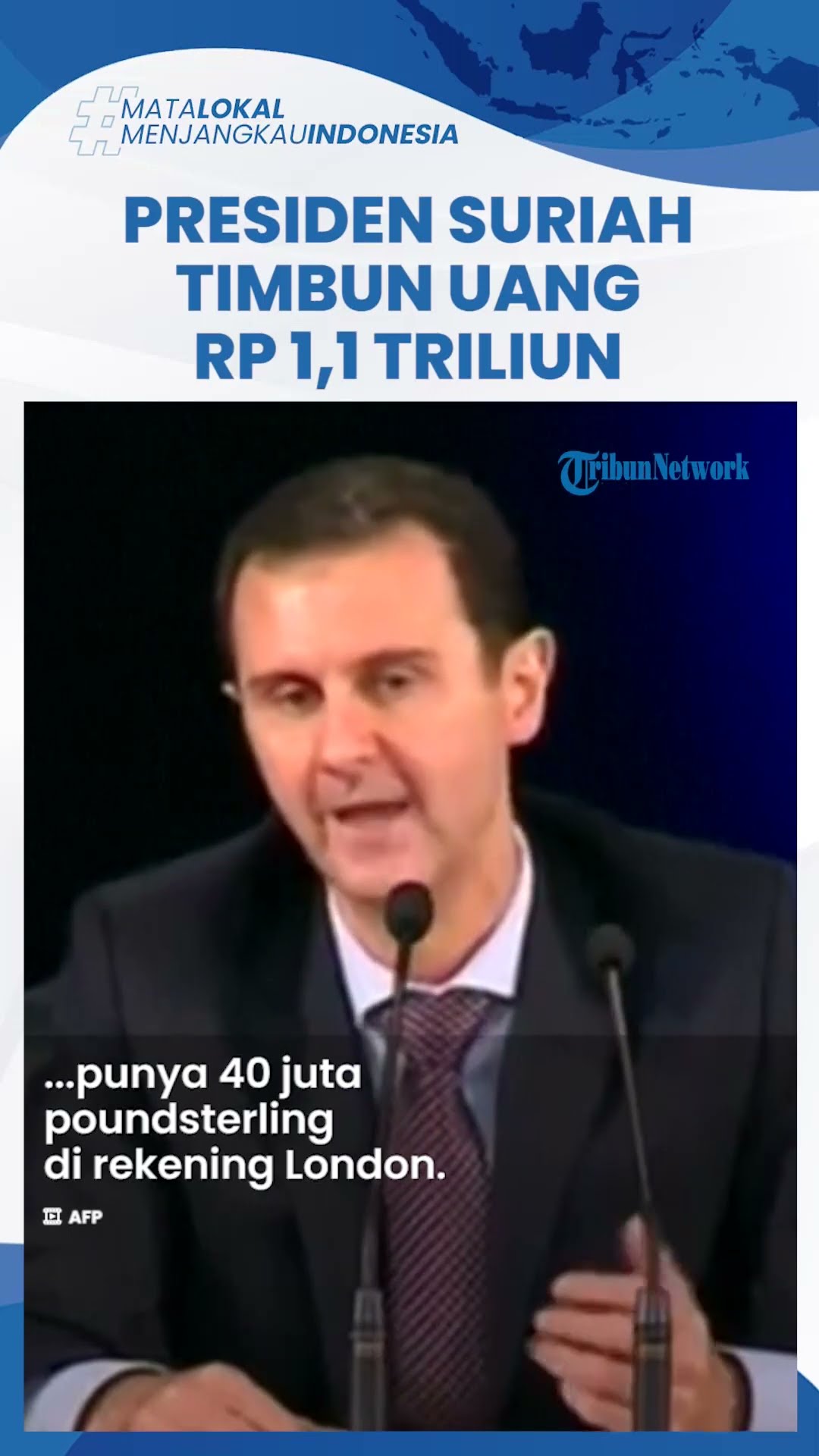 Selain Diklaim Punya 200 Ton Emas, Assad Dilaporkan Timbun Uang Rp 1,1 Triliun di Bank Inggris