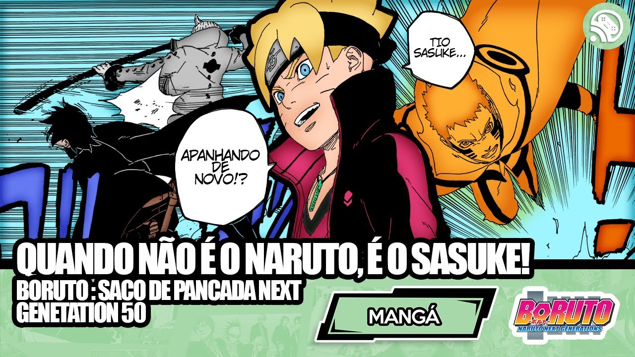 Naruto e Sasuke encurralados? Análise do Capítulo 50 de Boruto