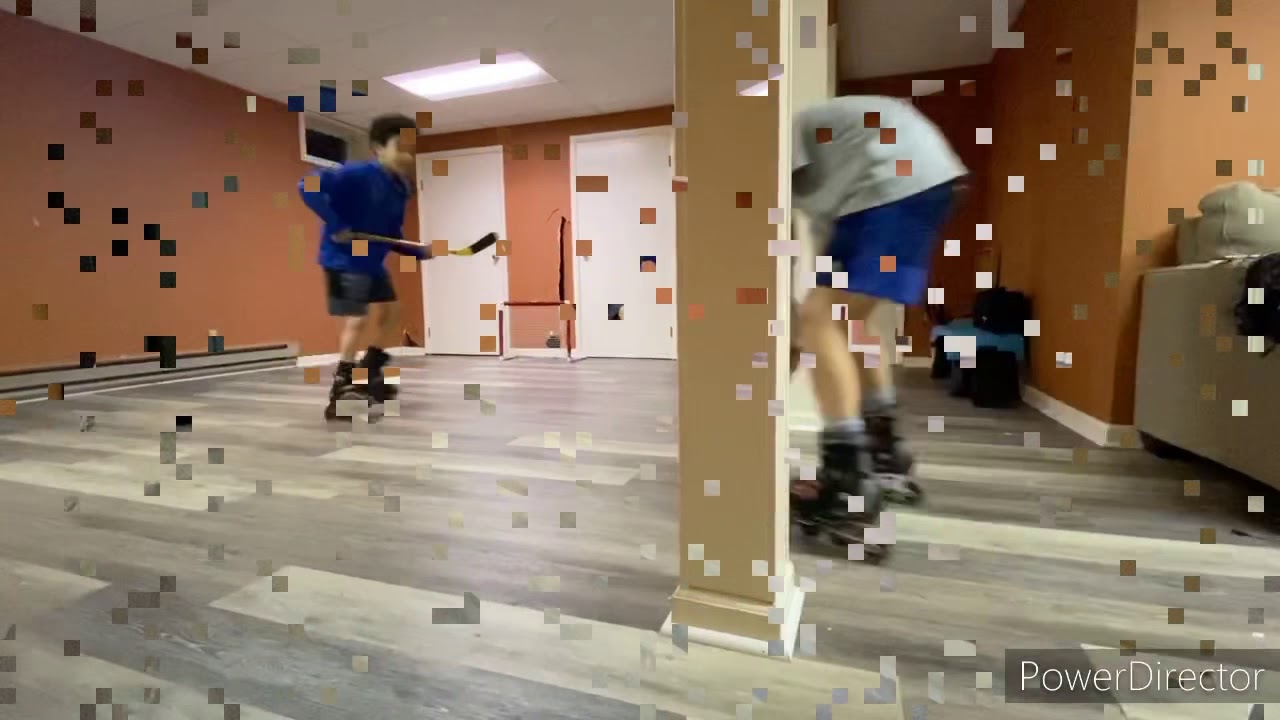 Mini hockey battle part 2 YouTube