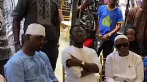 Condolences Visit by Oladele Genesis, Ogogo, Shefiu Alao to pasuma on his mother's death