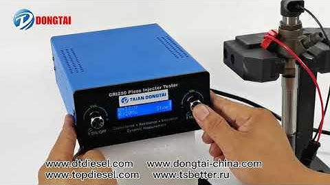 CRI 250 piezo injector comprehensive tester