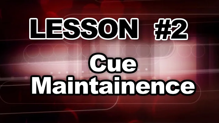 Pool Lessons & Billiards Instruction - How to Maintain Your Cue - Terry Bell Master Class #2