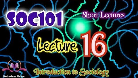 SOC101 | Lecture 16 | Deviance | Short Lecture VU Short Lectures | Midterm Final term Preparation