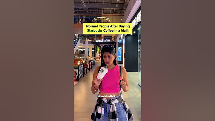 When You Buy a Starbucks Coffee in a Mall | Anisha Dixit Shorts