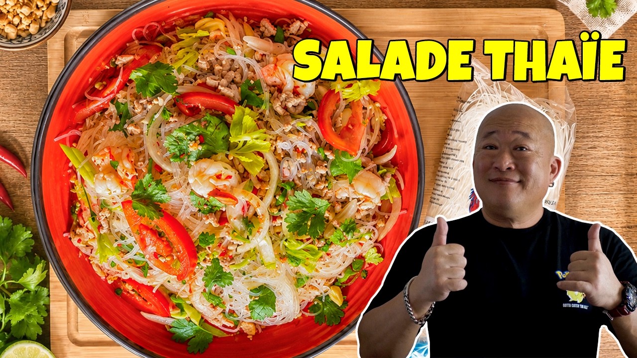 Salade thaïe aux vermicelles transparents - Yam Woon Sen