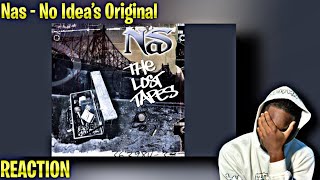 NASTY NAS! Nas - No Idea&#39;s Original REACTION!