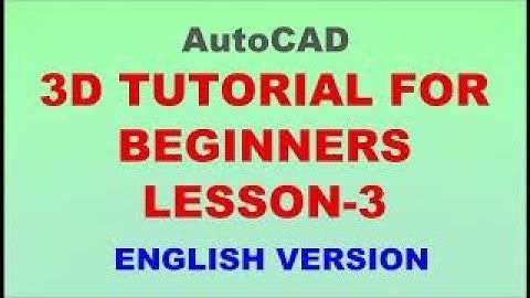 HOW TO Dimensioning 3D Drawing | AutoCAD