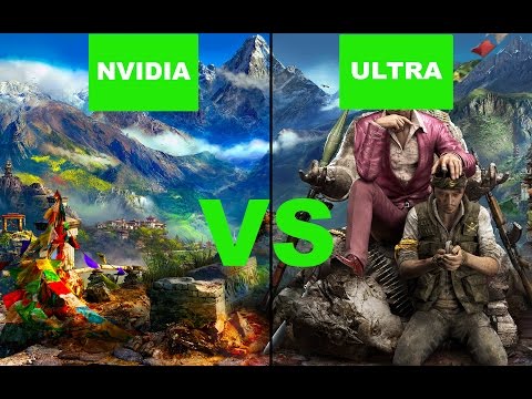 Far Cry 4 - PC ULTRA VS NVIDIA Settings | Graphics Comparison FHD GTX 970