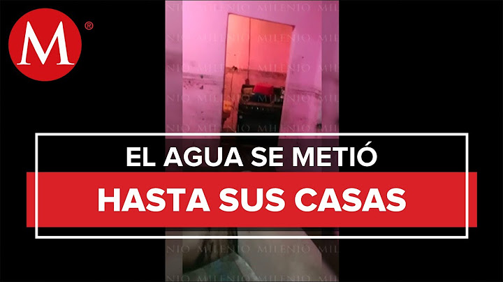 Así se vivió la inundación en Ecatepec: Hank González