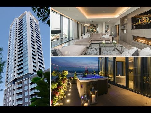 Inside the £2.9million love island luxury penthouse 275ft above ... Luxury london penthouses