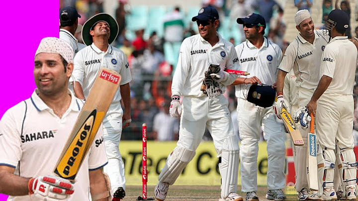 IND VS WI 2nd Test (2011) : When India Went Beast Mode! Laxman’s Art, Dhoni’s Fury, Dravid’s Class
