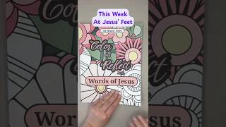 Here’s a quiet flip-through of my Bible verse coloring book pages that I completed this last week.