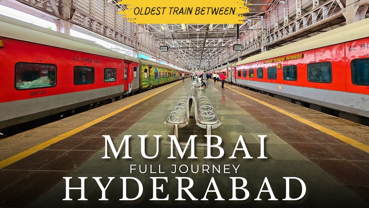 Mumbai Hyderabad Express | Full Journey | Mumbai to Hyderabad | Indian Railways