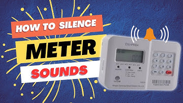 How do I silence a prepaid meter? (Fast & Easy) | Tutorial 2024