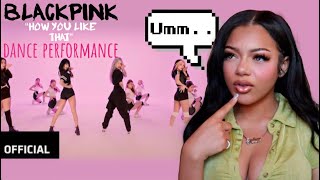 REACTING TO BLACKPINK - HOW YOU LIKE THAT DANCE PERFORMANCE VIDEO