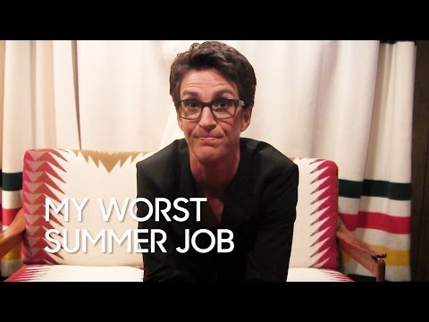 my-worst-summer-job:-rachel-maddow