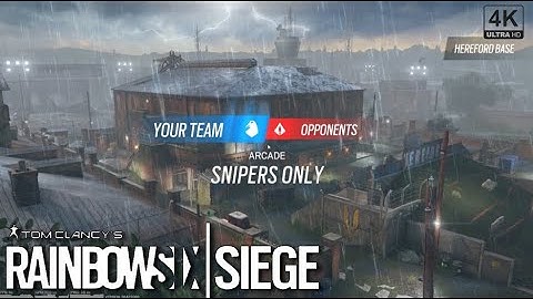 New R6 Snipers Only Game Mode (No Commentary)