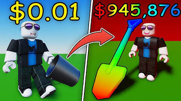 I went from NOOB to PRO in Roblox prison mining simulator...