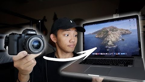 How to transfer photos from camera to computer | Canon EOS M50 Wifi File Transfer