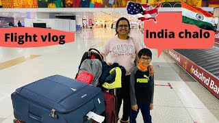 Air India se ticket kyun nahi karayi| USA to India| Flight vlog| Full details