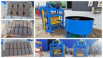 small manual vibrator concrete cement paver block making  machine with paving tiles molds price cost