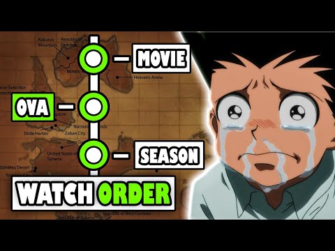 How To Watch Hunter x Hunter in The Correct Order!