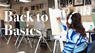 Starting Art School at 27 | Adulting Diaries 🌧️ open Studio days & visiting Vancouver