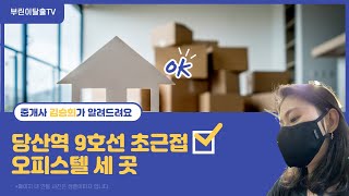 9호선 당산역 도보로 1분 근처에 있는 오피스텔 쉐르빌 ,헤링턴,데시앙루브를 소개합니다.