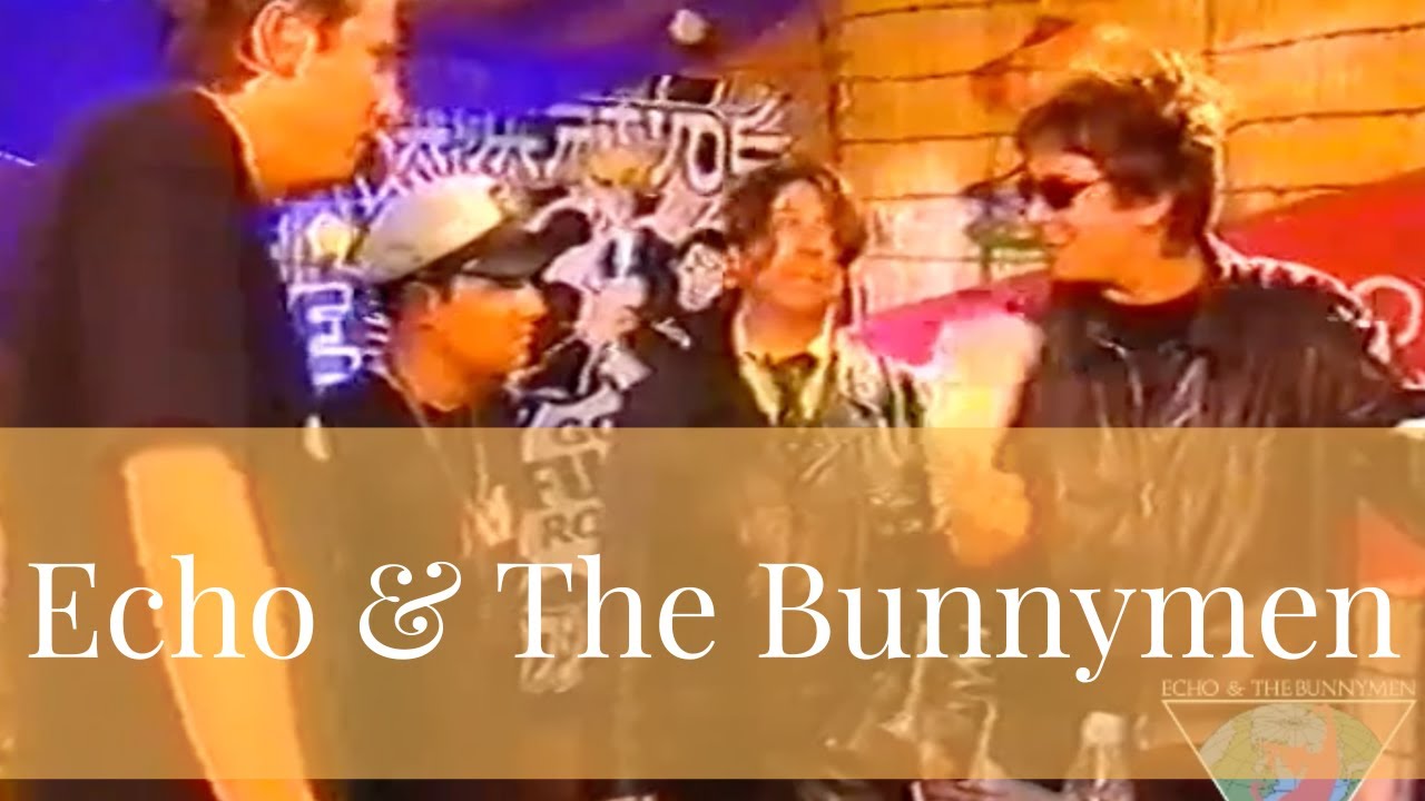 Echo & The Bunnymen FUJI Rock Festival Interview with Adam & Joe