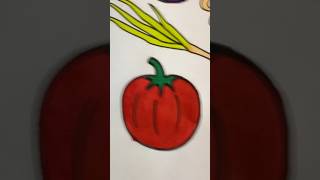 Coloring Tomatos drawingtutorial drawing coloring