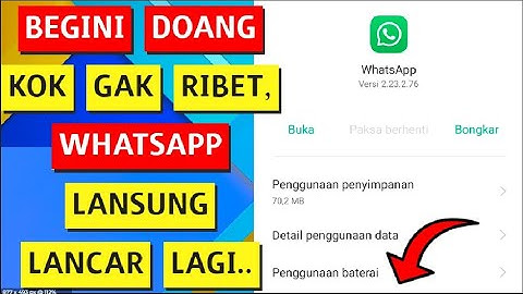 Ini dia Cara Mengatasi Notifikasi Whatsapp Tidak Muncul Saat ada Chat Masuk