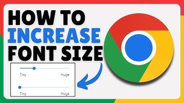 How To Change Font Size In Google Chrome | Make Text Bigger Or Smaller (2025)