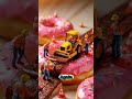 Donut Road Paving #shorts #tinyworkers #cooking