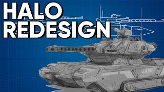 Redesigning Halo's Grizzly and Wraith Tanks