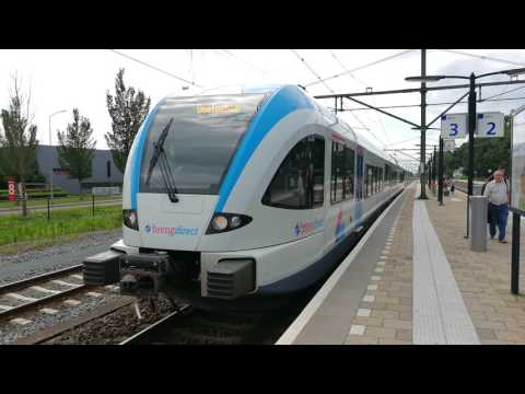 De stoptrein Breng direct in Zevenaar Station van 4 augustus 2017