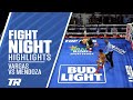Emiliano Fernando Vargas With Another Highlight Reel KO Over Mendoza | FIGHT HIGHLIGHTS