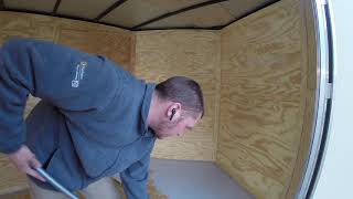 Painting Enclosed Trailer Floor (Trailer build episode 2)